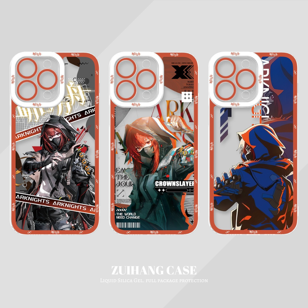 明日方舟透明防摔軟殼-CASEZONE