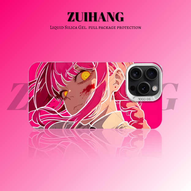 鏈鋸人彩銀防摔手機殼-CASEZONE