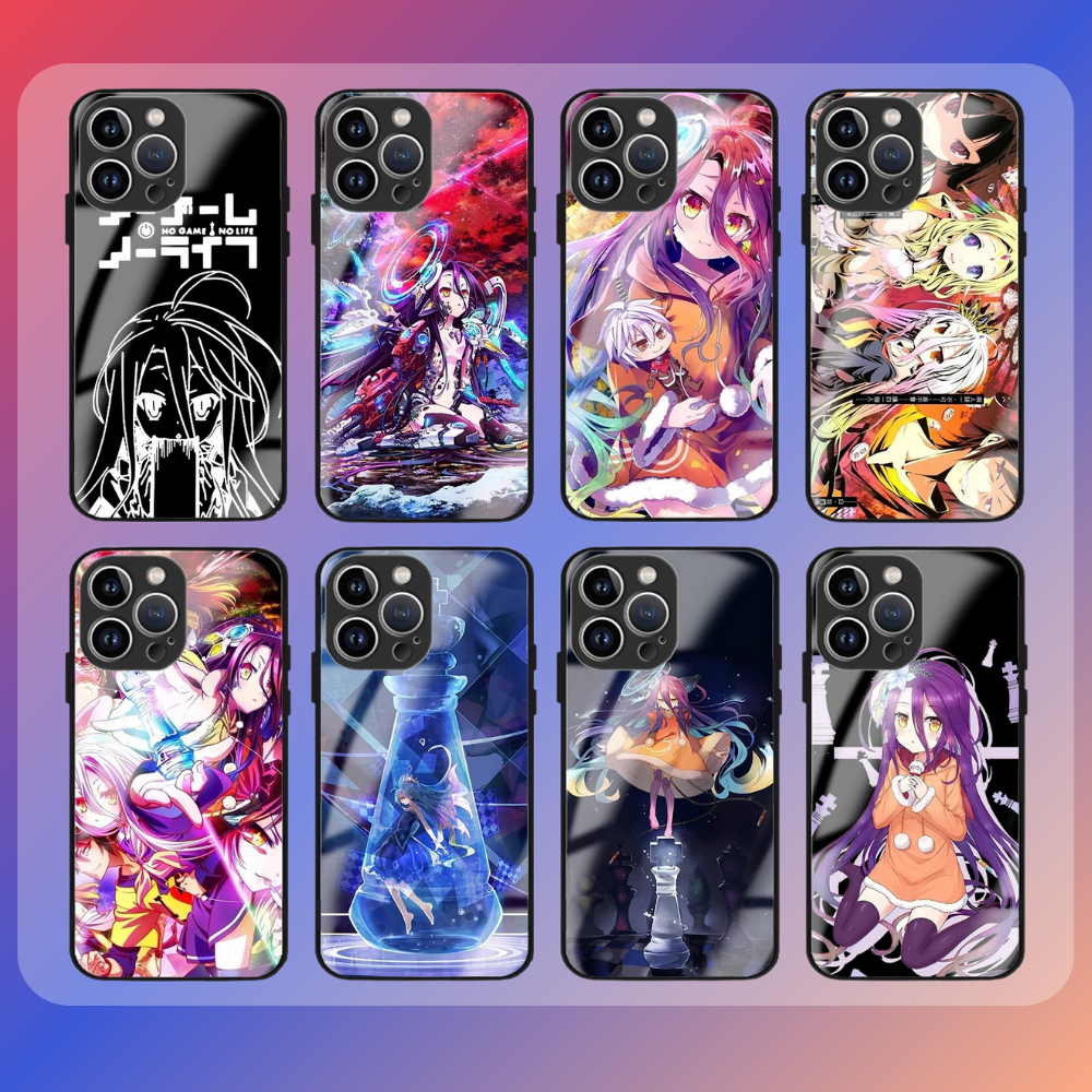 遊戲人生新款高清全包防摔玻璃殼-CASEZONE