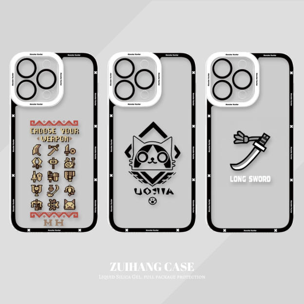 魔物獵人天使眼透明防摔軟殼-ZUIHANG SHOP