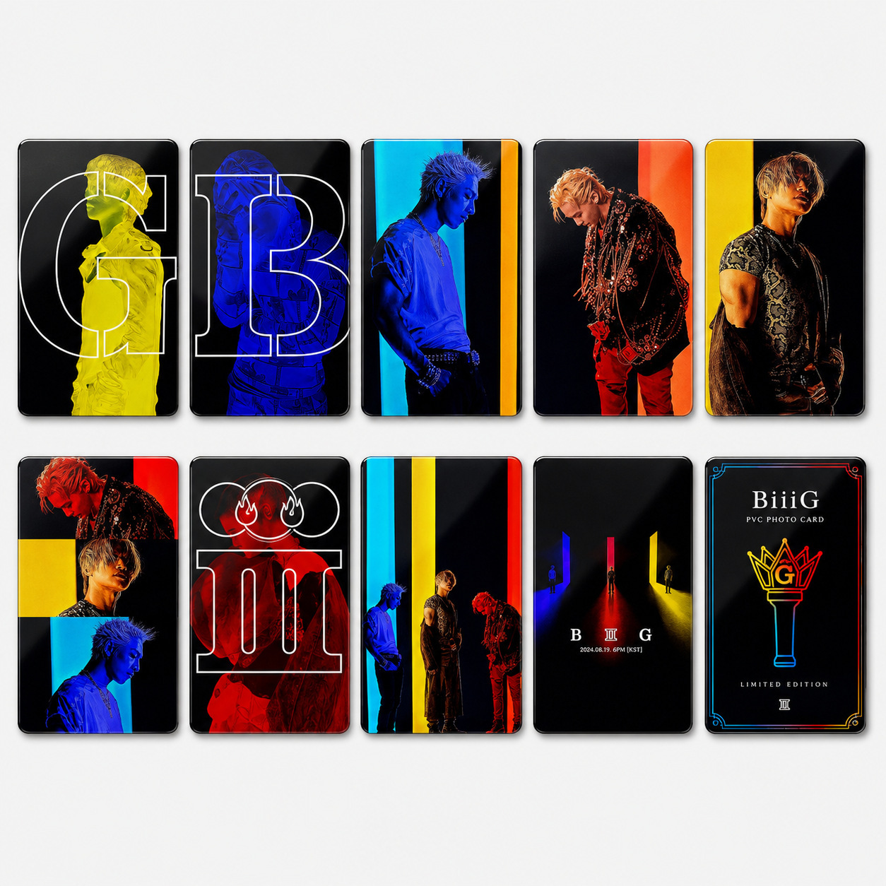 BIGBANG BiiiG 新專輯雙面收藏卡｜KPOP粉絲紀念周邊