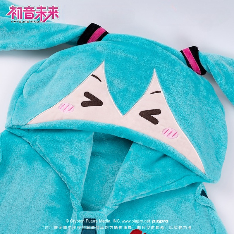 初音未來 多功能連帽空調毯