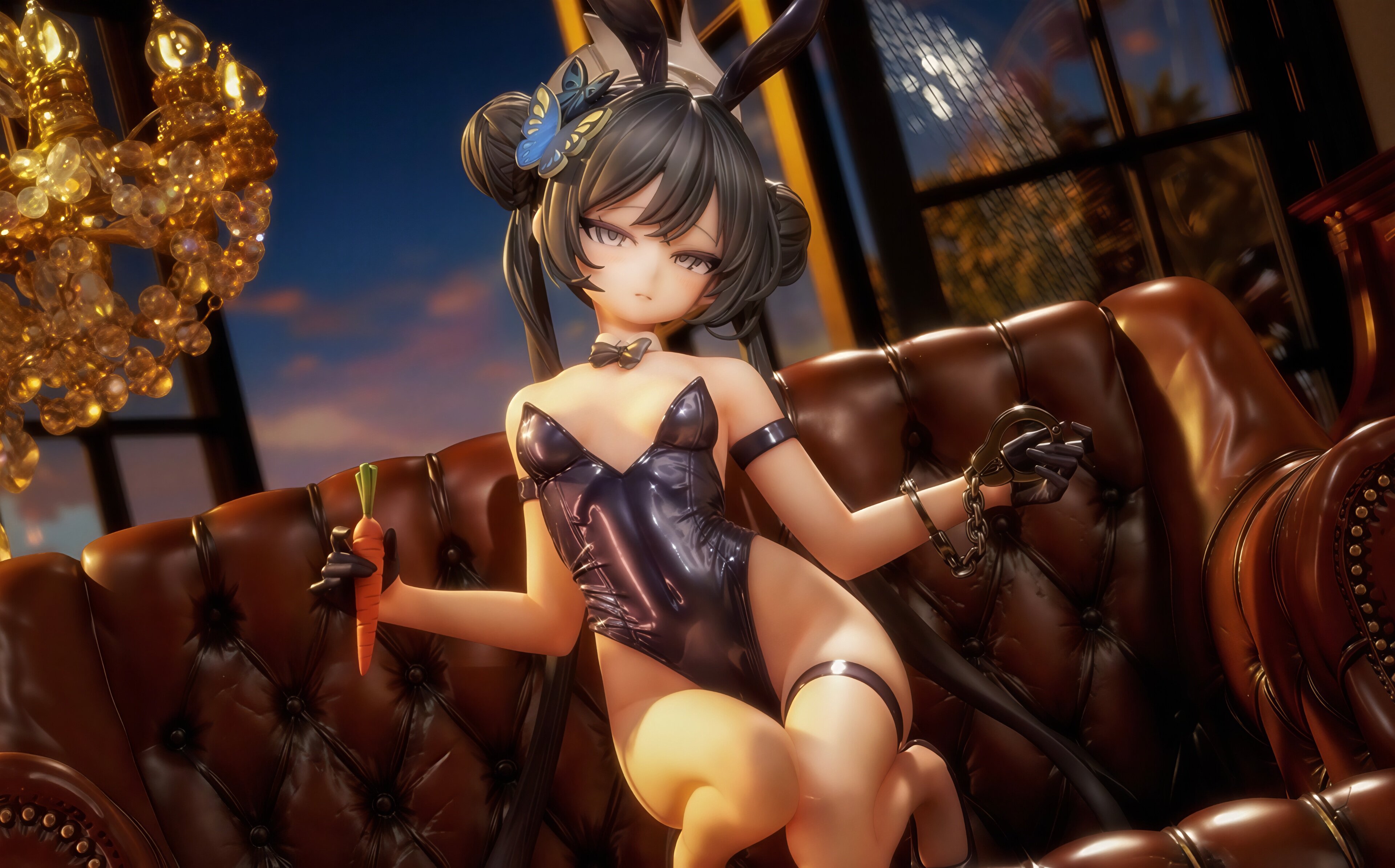 ACGN 02工作室 龍華妃咲 外套旗袍妃咲 兔女郎妃咲