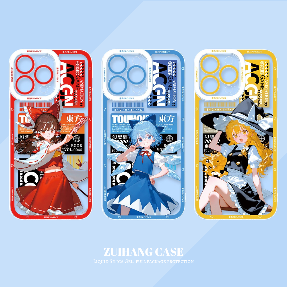 東方project透明防摔軟殼-CASEZONE