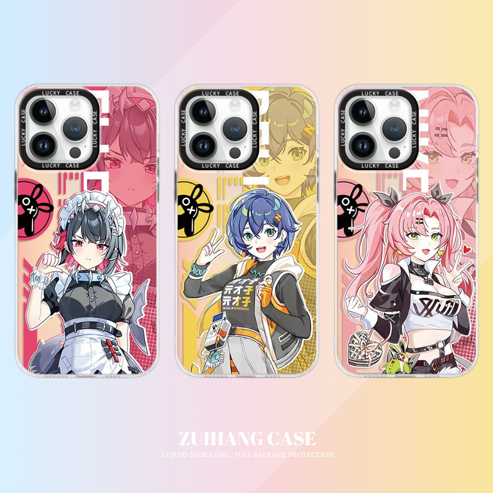 絕區零極光鐳射防摔手機殼-CASEZONE