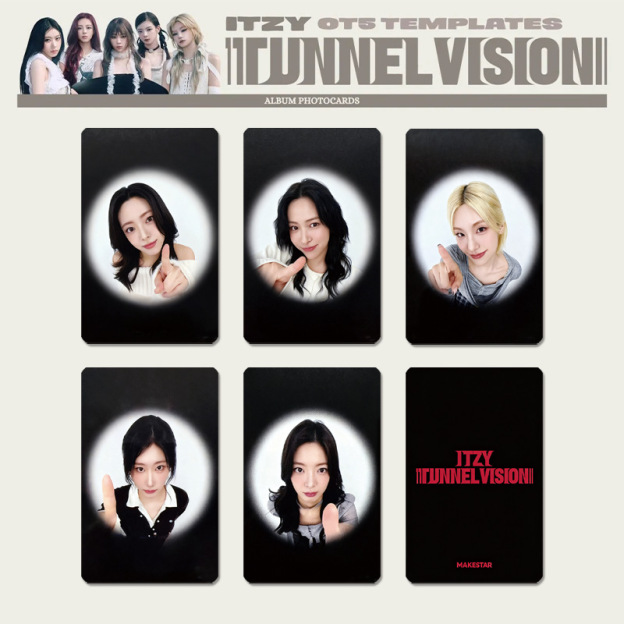 ITZY《TUNNEL VISION》特典卡｜K-POP收藏小卡