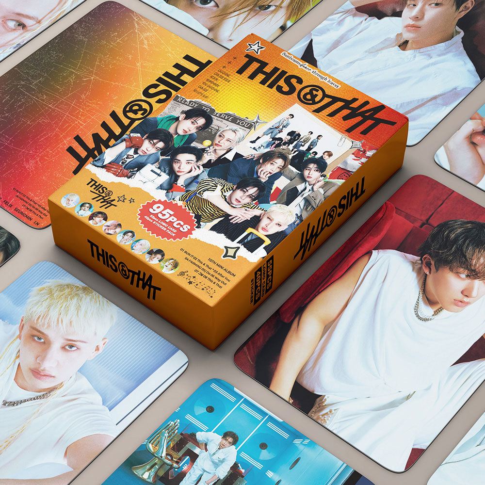Stray Kids《This & That》LOMO小卡｜專輯主題收藏卡・K-POP 周邊