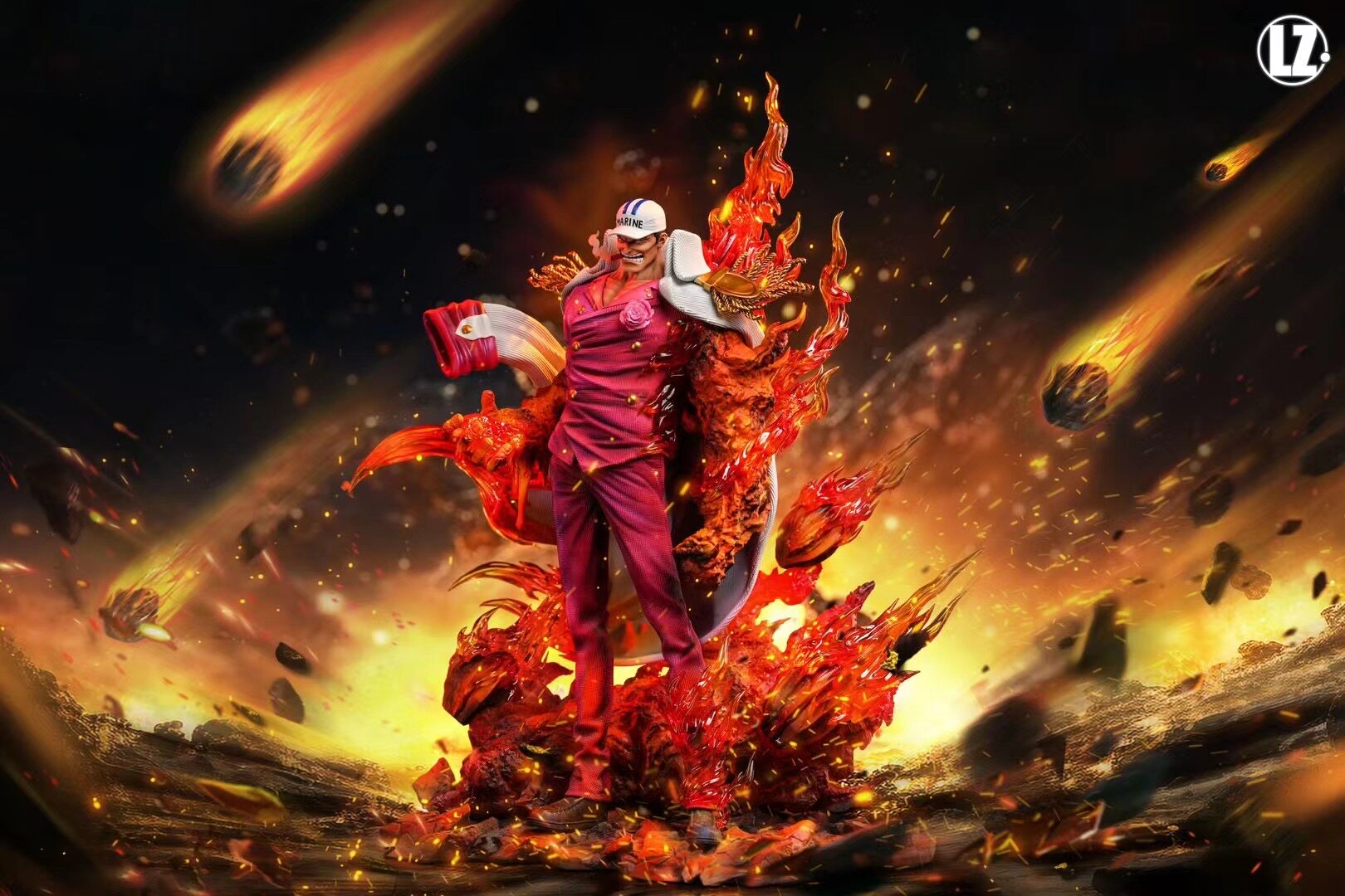 Lz Studio 海賊共鳴 三大將 赤犬 流星火山