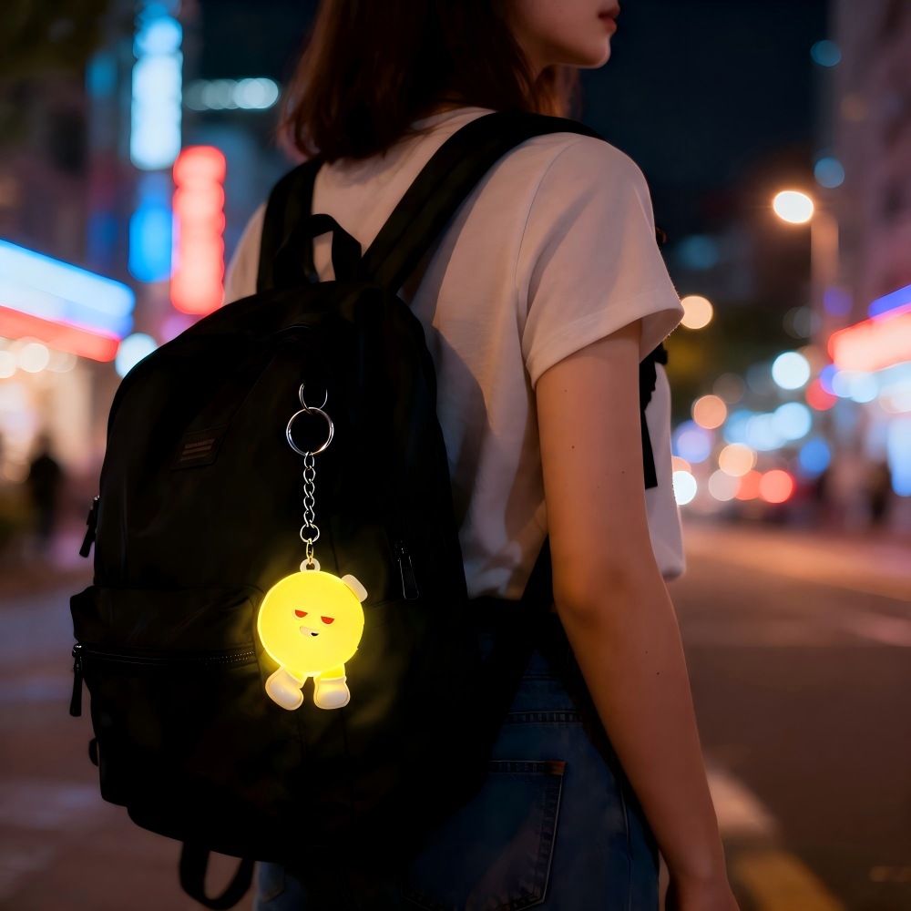 五月天表情觸摸發光鑰匙圈