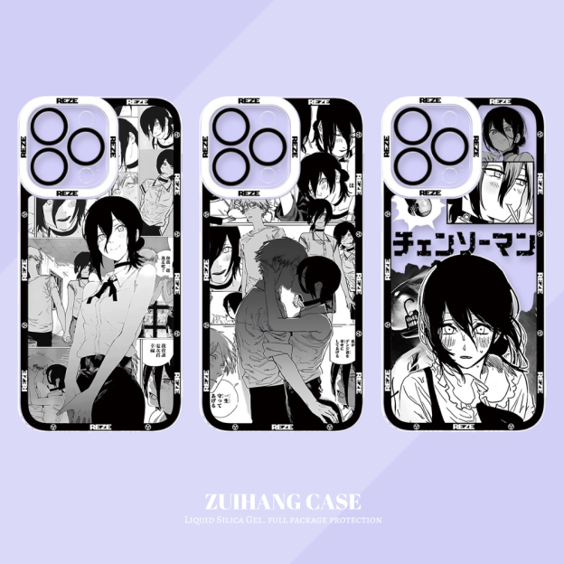 鏈鋸人天使眼透明防摔軟殼-ZUIHANG SHOP