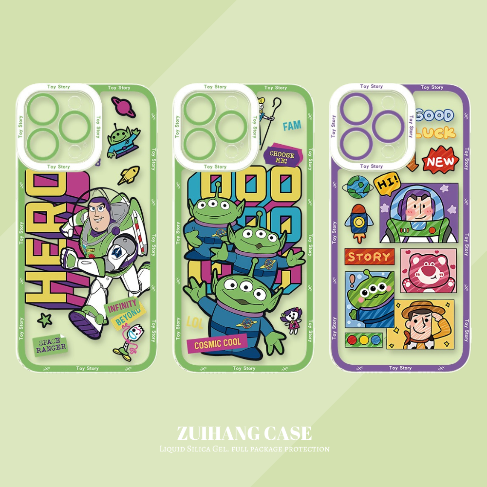 玩具總動員天使眼透明防摔軟殼-CASEZONE