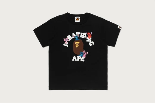 BAPE × STITCH 史迪奇 Baby Milo 聯名T恤