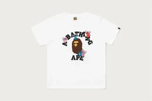 BAPE × STITCH 史迪奇 Baby Milo 聯名T恤