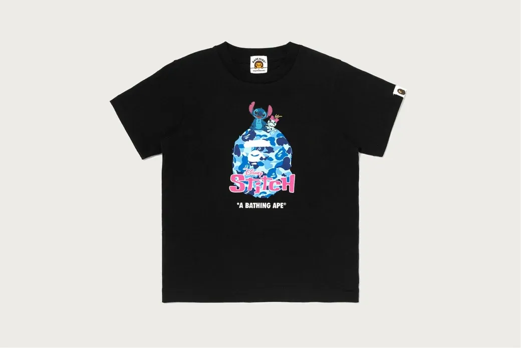 BAPE × STITCH 史迪奇 Baby Milo 聯名T恤