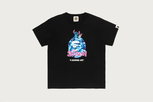 BAPE × STITCH 史迪奇 Baby Milo 聯名T恤