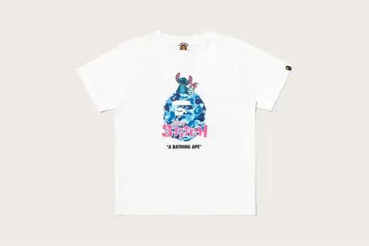 BAPE × STITCH 史迪奇 Baby Milo 聯名T恤