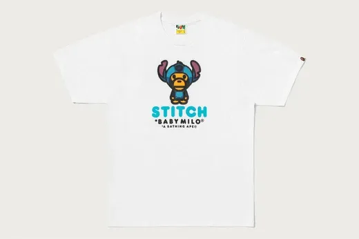 BAPE × STITCH 史迪奇 Baby Milo 聯名T恤