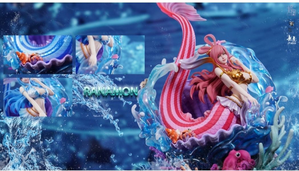 【預購】尤物&龍虎&SPK 輕奢雕像 古代兵器  海王-白星