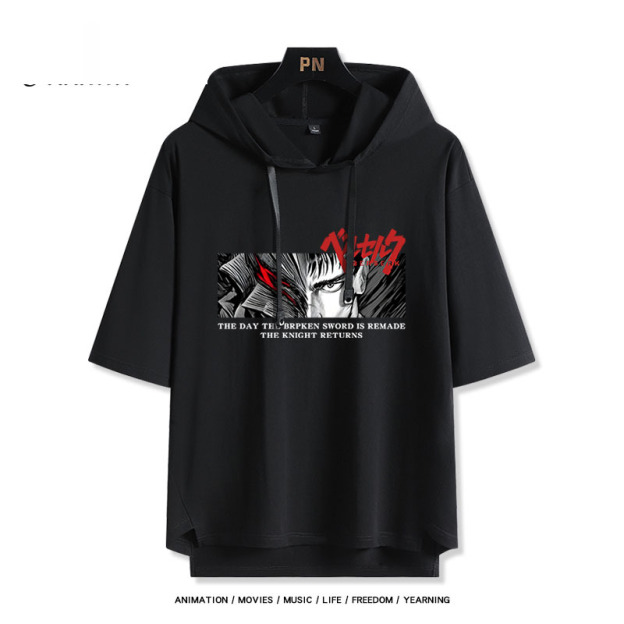 劍風傳奇 格斯 連帽短袖T恤