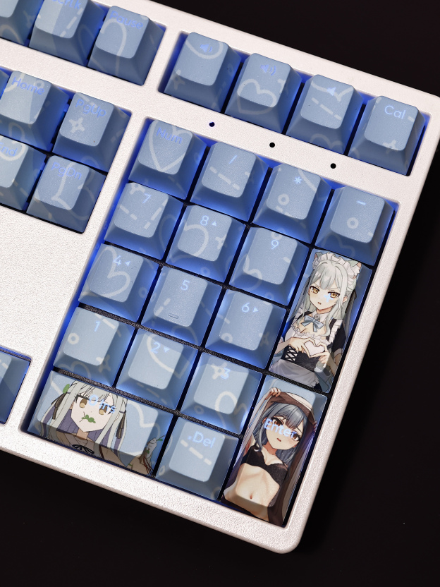 豐川祥子透光RGB108鍵標準配列衛星軸鍵帽-CASEZONE