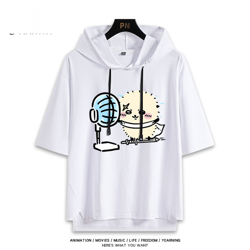 Chiikawa 忘本 連帽短袖T恤