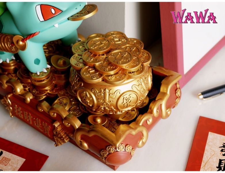 【預購】wawa-studio 招財金蟾妙蛙種子