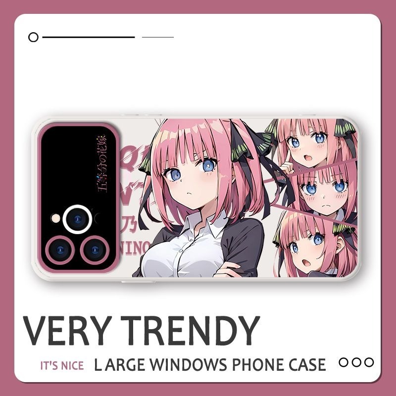 五等分的花嫁液態大視窗全包矽膠防摔軟殼-CASEZONE