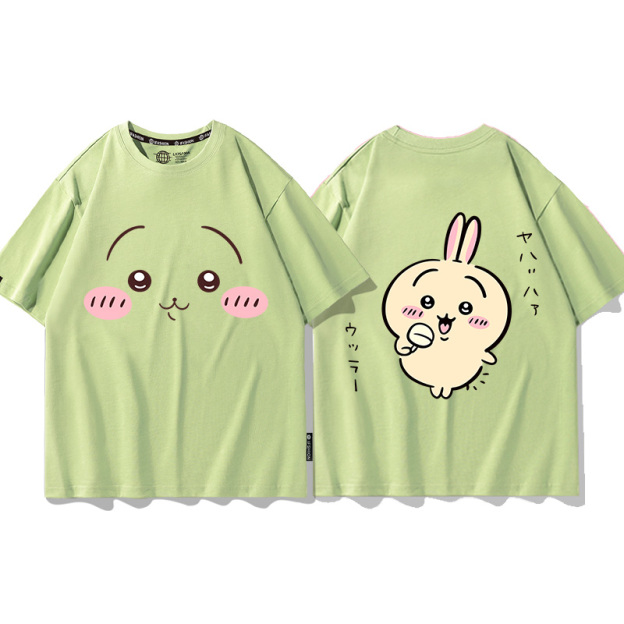 Chiikawa 2024親子情侶男女同款 T恤-CASEZONE