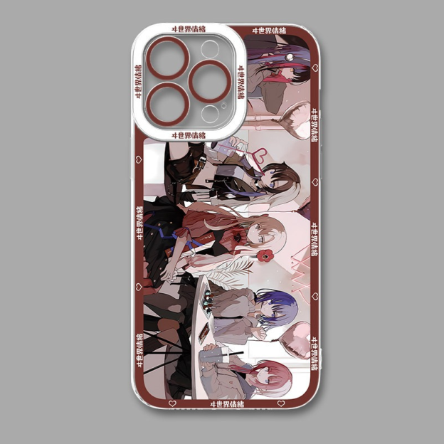 異世界情緒天使眼透明防摔軟殼