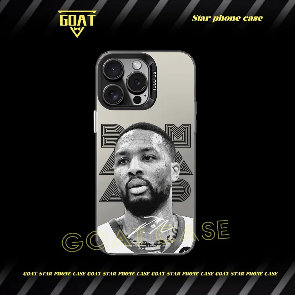 球星頭像｜彩銀球星手機殼-CASEZONE