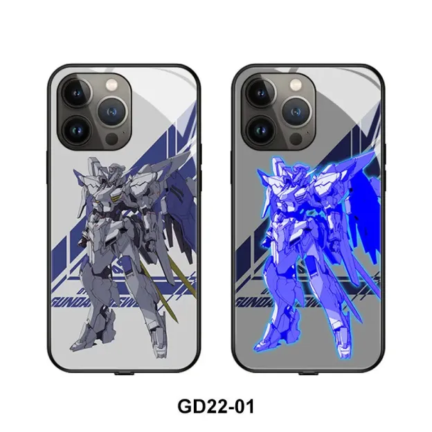 機動戰士鋼彈來電閃智能發光手機殼-CASEZONE