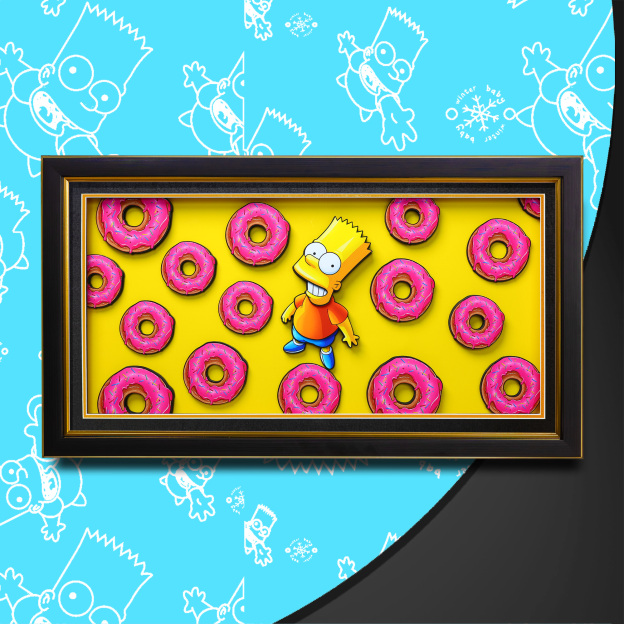 辛普森 3D立體畫-CASEZONE