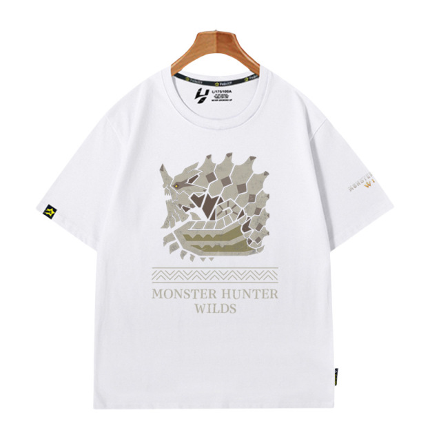 魔物獵人荒野 第2彈 印花短袖T恤-CASEZONE