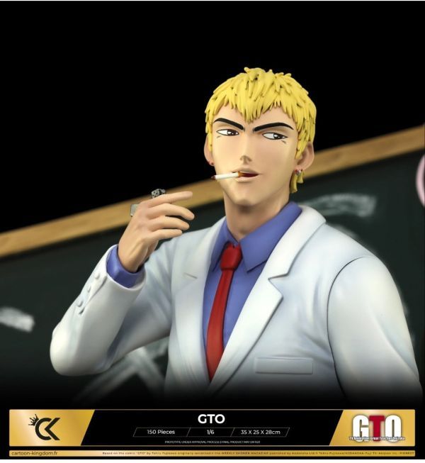 【預購】正版授權 Cartoon Kingdom（CK） 麻辣教師 GTO 鬼冢英吉 1/6雕像-CASEZONE