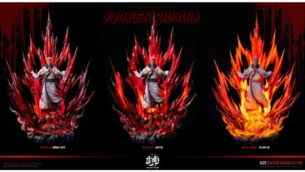 【預購】塵境Real World ss收藏級雕像系列-粉毛邪笑男