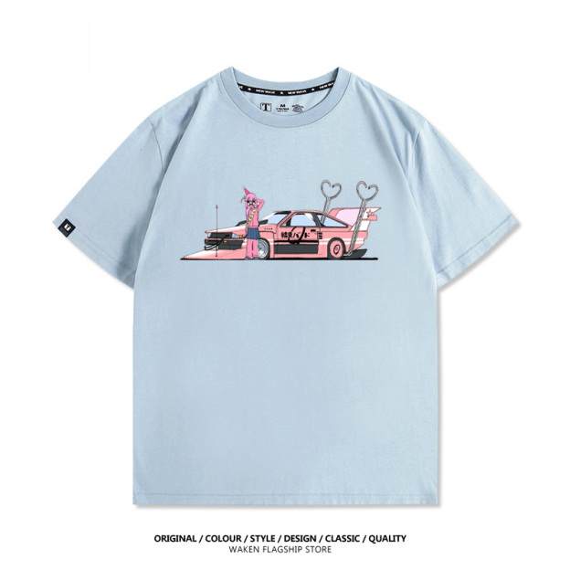 孤獨搖滾 印花短袖T恤-CASEZONE