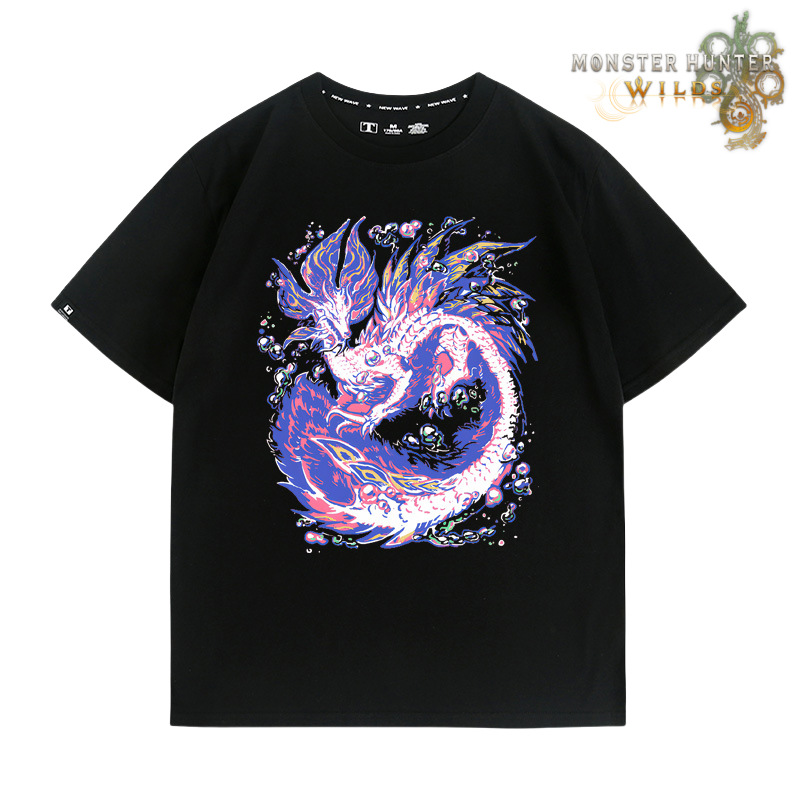 《魔物獵人荒野》第3彈 印花短袖T恤-CASEZONE