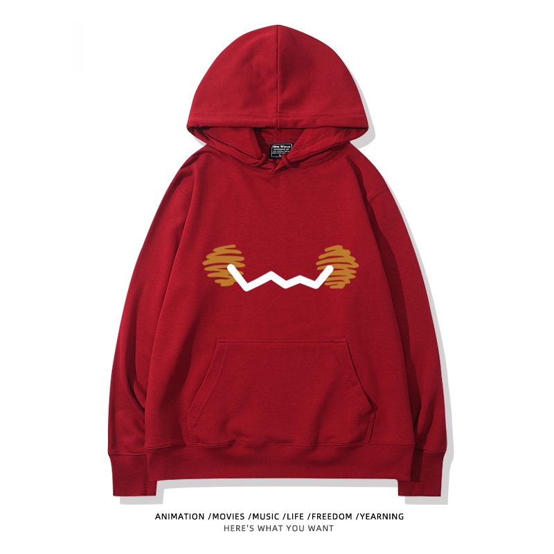 寶可夢 聯名衛衣2024秋冬新款親子情侶裝薄絨款連帽衛衣