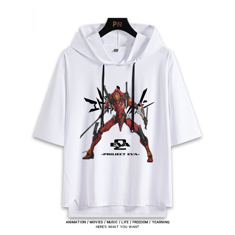EVA新世紀福音戰士 連帽短袖T恤