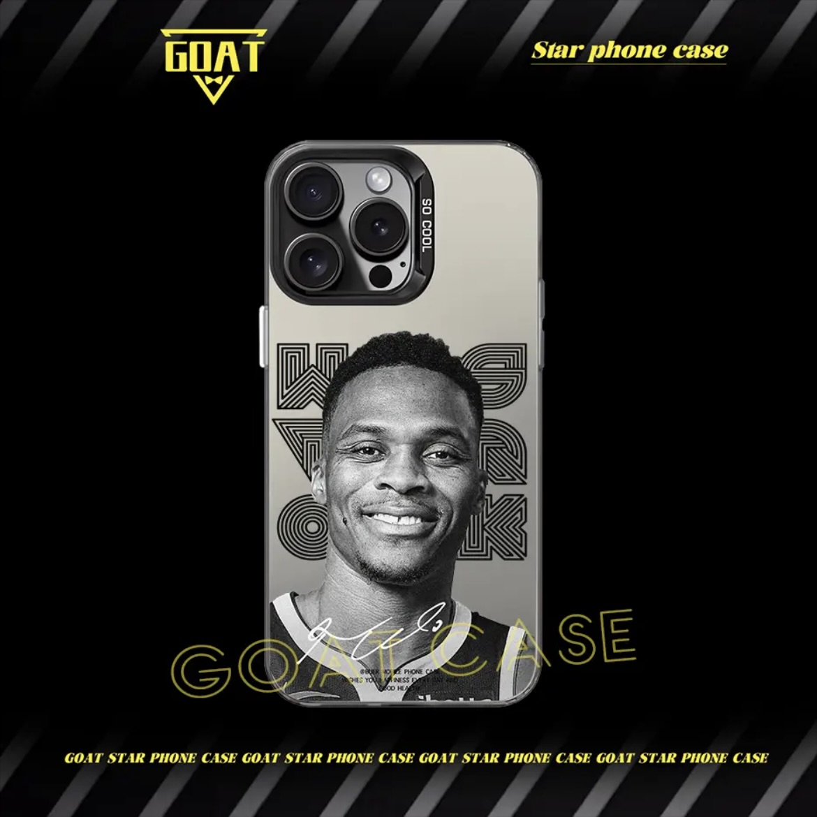 球星頭像｜彩銀球星手機殼-CASEZONE