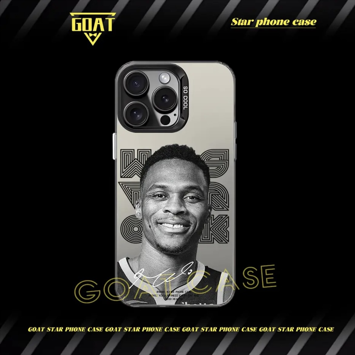 球星頭像｜彩銀球星手機殼-CASEZONE