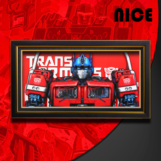 變形金剛擎 3D立體畫-CASEZONE