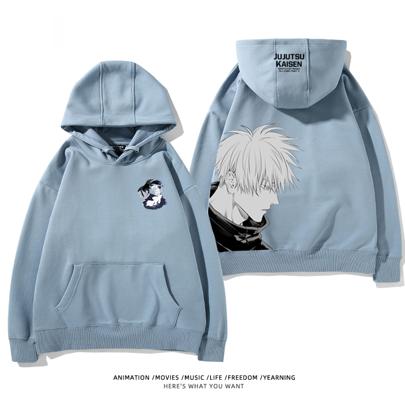 咒術迴戰 2025秋冬新款 親子情侶男女連帽衛衣