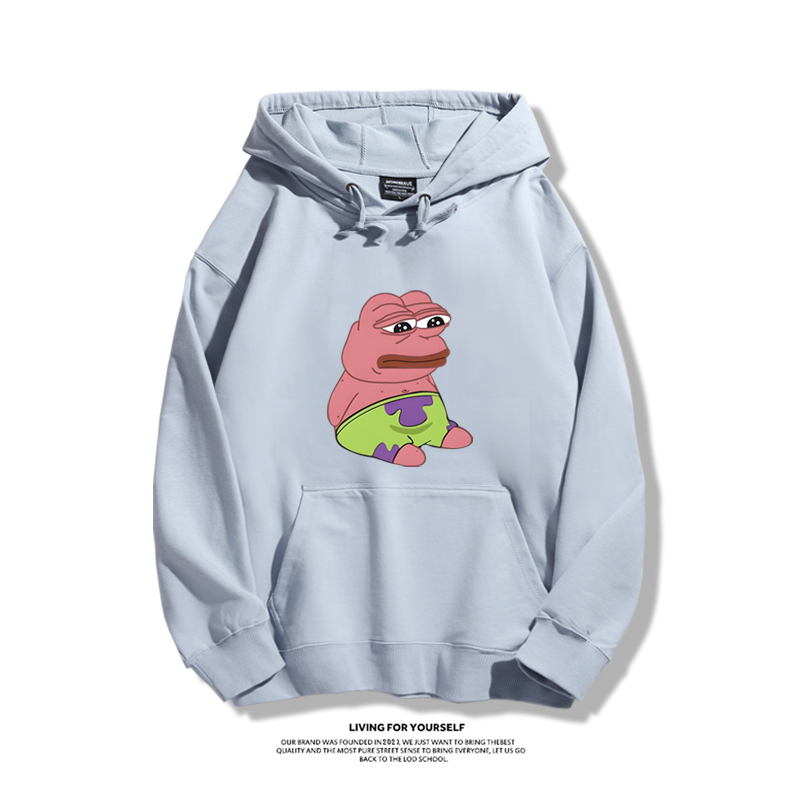 派大星新款 親子情侶男女款連帽衛衣-CASEZONE