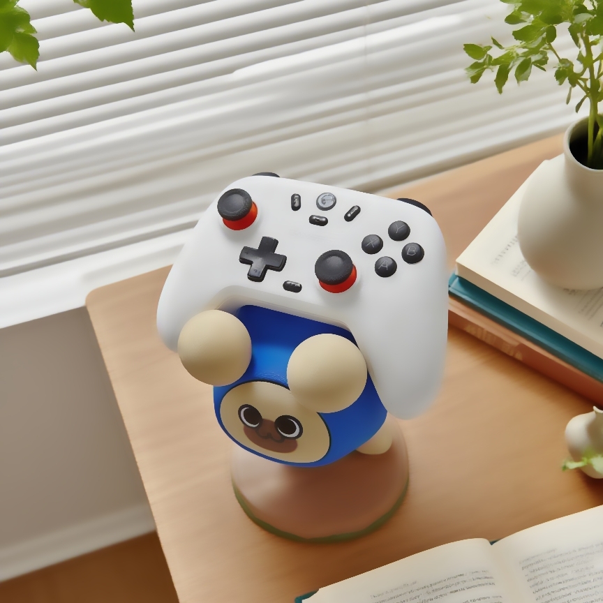 魔物獵人 艾露貓 呆貓 遊戲手柄支架-CASEZONE