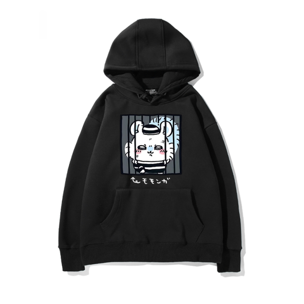 Chiikawa新款 親子情侶男女款連帽衛衣-CASEZONE
