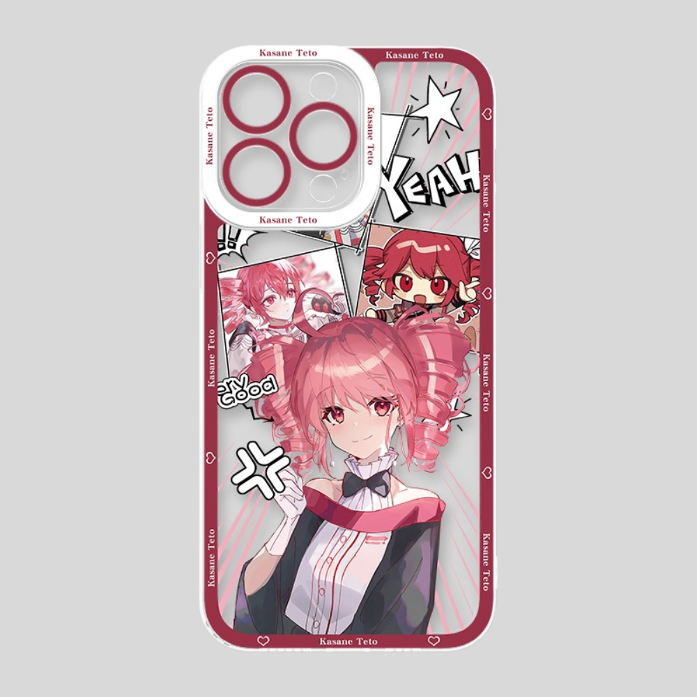 重音teto透明防摔軟殼-CASEZONE