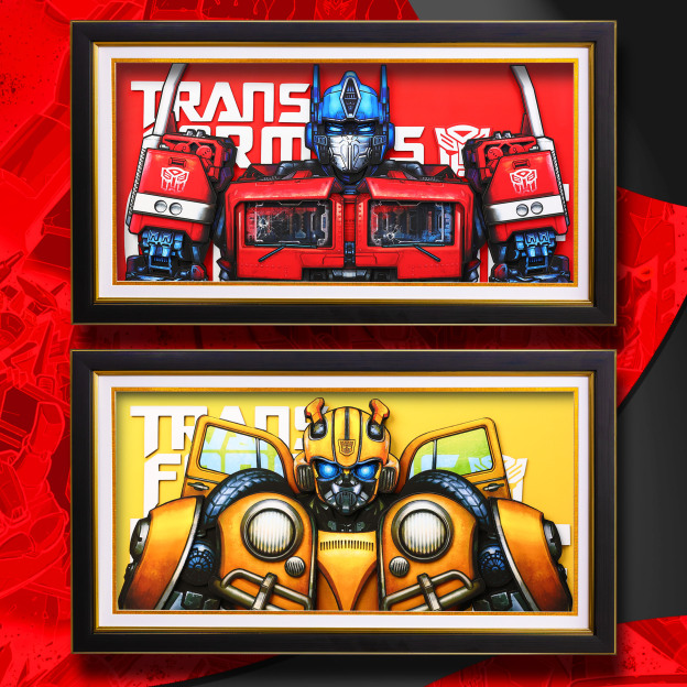 變形金剛擎 3D立體畫-CASEZONE