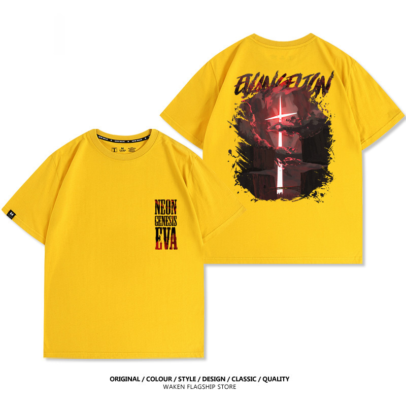 EVA復古十字架 印花T恤