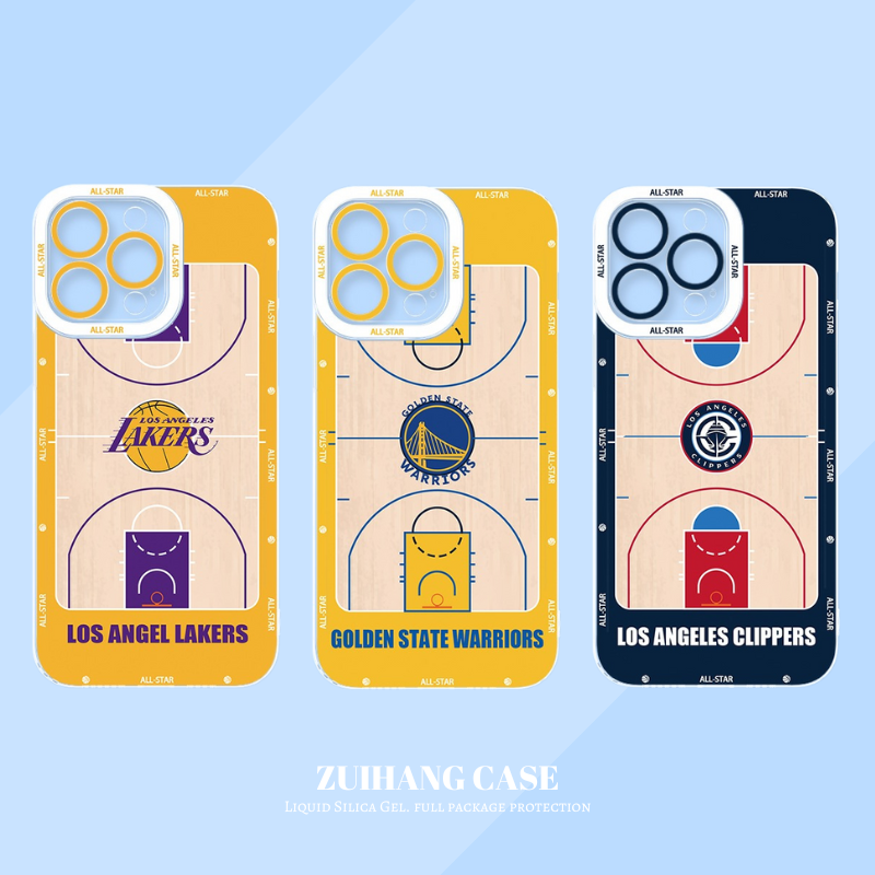 NBA球場透明防摔軟殼-CASEZONE